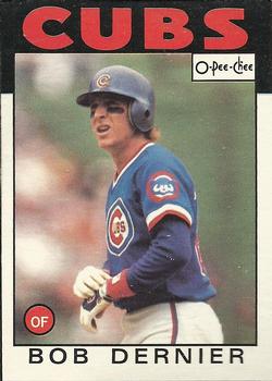 1986 O-Pee-Chee Baseball Cards 188     Bob Dernier